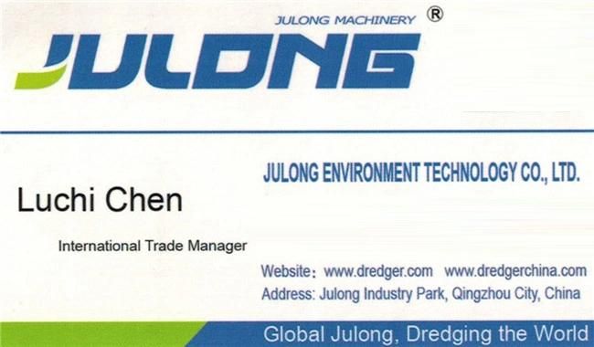 Julong Brand Cutter Suction Dredger with High Efficiency