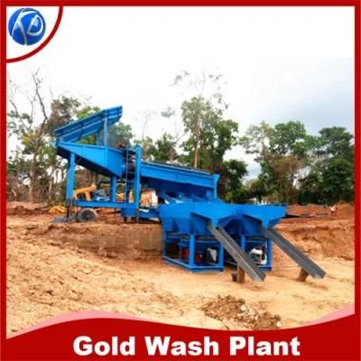 Placer Gold Mining Equipment Gold Washing Plant Gold Trommel Screen