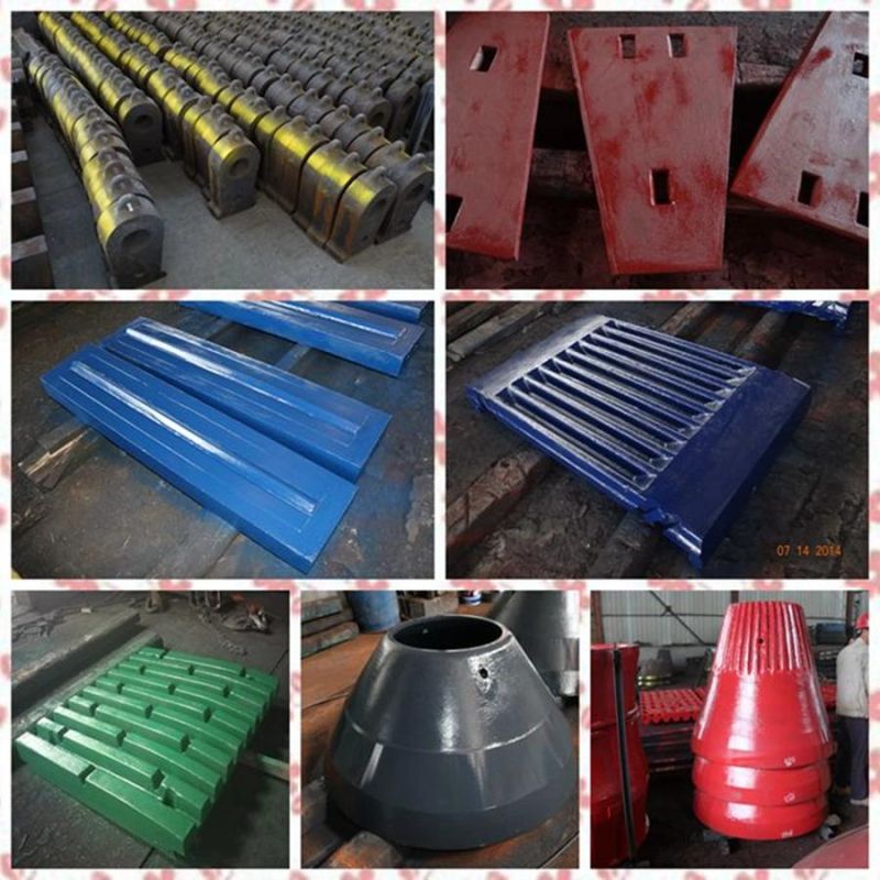 Hot Sale High Manganese Cone Crusher Spare Parts Cutting Ring