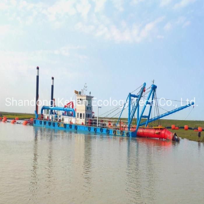 Big Capacity River Dredging Boat Cutter Sand Suction Dredger