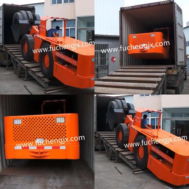   New diesel hydraulic underground mining LHD scraper from China factory