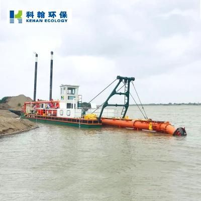 River Sand Dredge Cutter Head Suction Dredger with Low Price for Canal Dredging