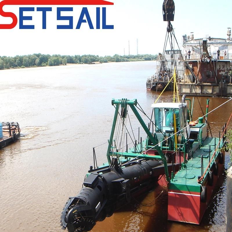 Rexroth Hydraulic 32inch Water Flow 7500m3 Cutter Suction Dredger for Sale