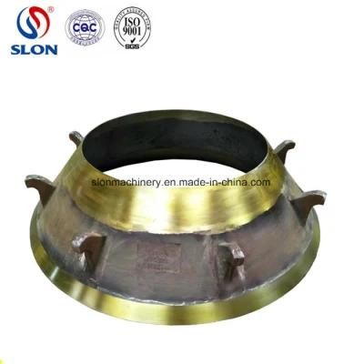 Manganese Steel Symons Cone Crusher Concave Mantle and Bowl Liner