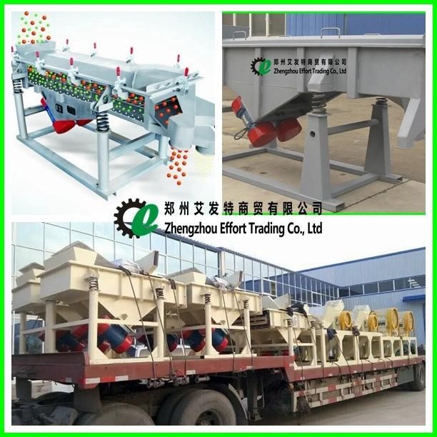 Mine Powder Stone Powder Separating Linear Vibrating Screen, Mesh Sieve Linear Vibration Screen