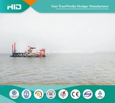 HID Brand Cutter Suction Dredger for Dredging with High Stability for Sale