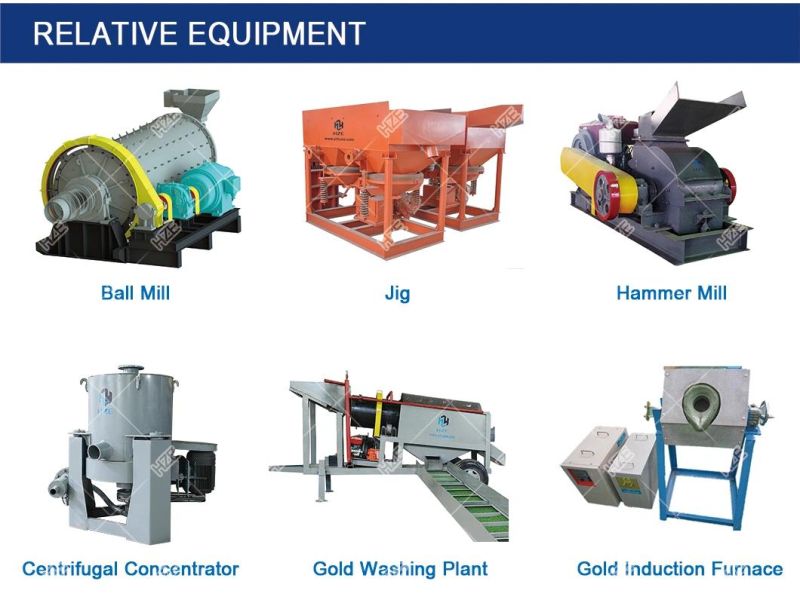 High Rate Recovery Equipment Placer Gold Concentration Table