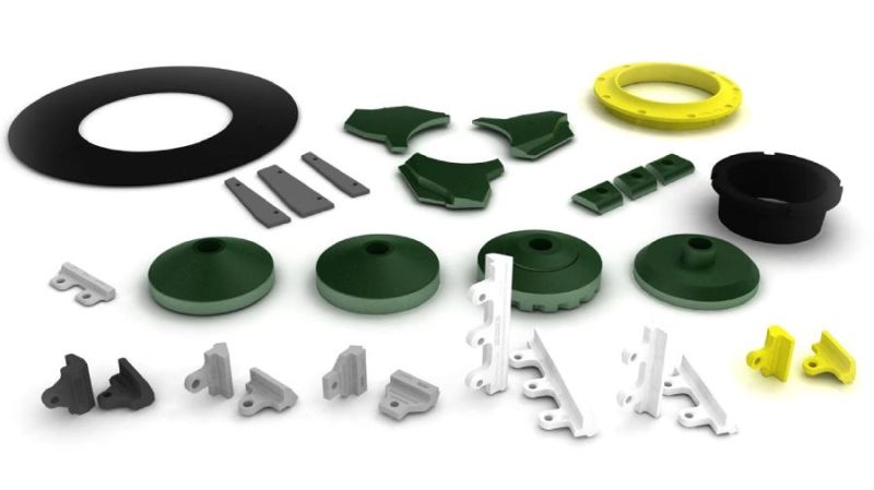 VSI Vertical Shaft Crusher Parts Rotor Tip Set Apply to Barmac