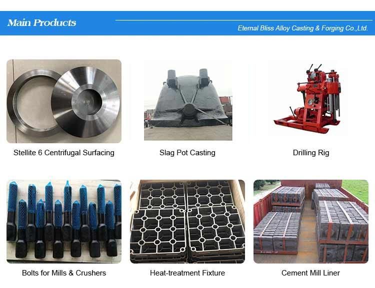 Crusher Wear-Resistant Parts of High Manganese Steel Hammer Head