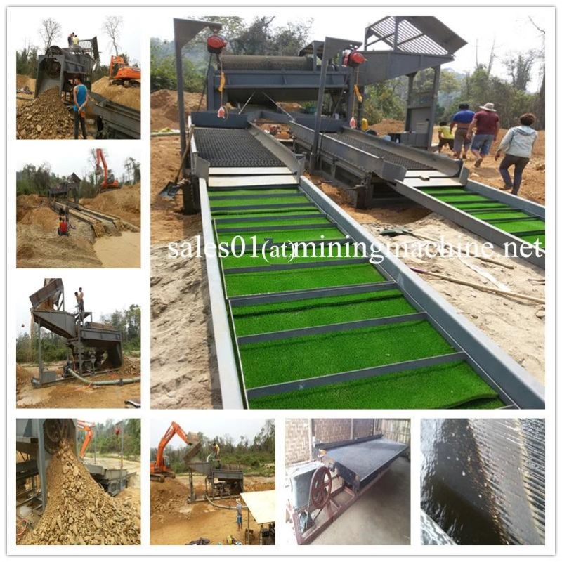 Alluvial Gold Processing Trommel Gold Mining Equipment for Sale