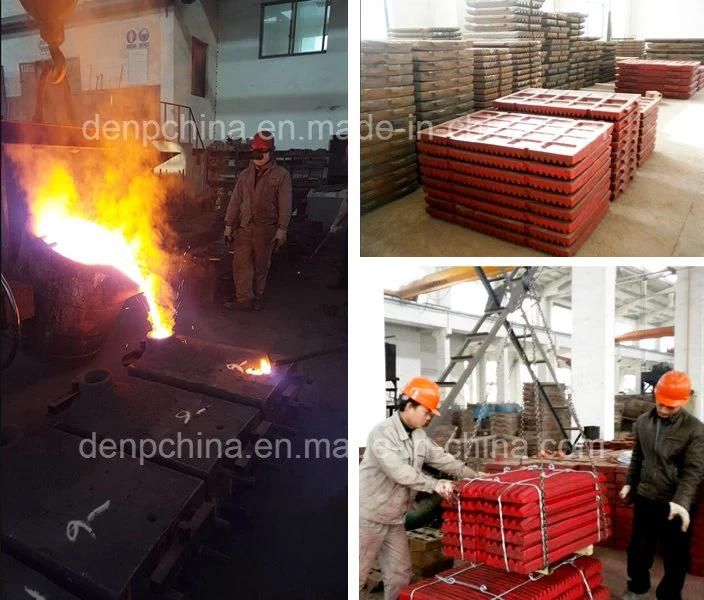 Mn18, Mn22 Manganese Replacement for Stone Crusher Form Foundry