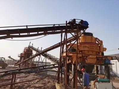 Mobile VSI Crusher Vertical Shaft Double Roller and Rotor Supplier Colored Block Sand ...