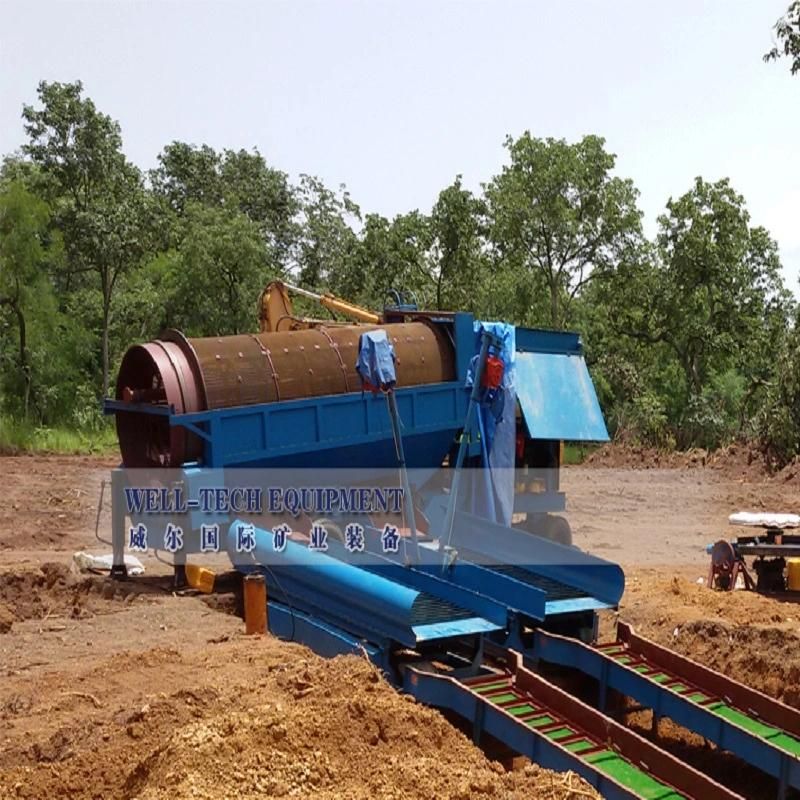 Trommel Screen Alluvial Gold Trommel Plant Gold Trommel Washing Plant