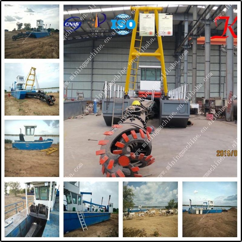 18 Inch Cutter Suction Dredger Sale/Barge Boat