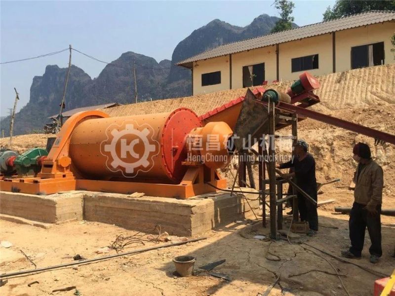 Gold Mining Equipment Gravity Separator Rock Gold Ball Mill Small Grinding Machine 1 Tph