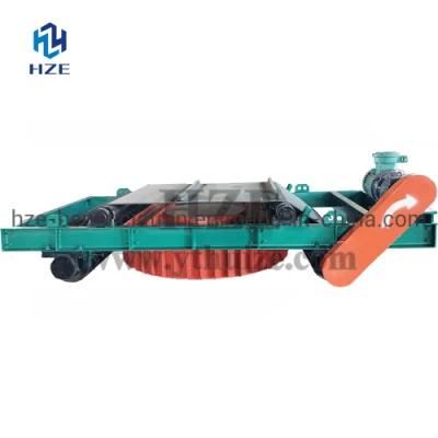 Over-belt Automatic Self-cleaning Electromagnetic Separator Removing Iron Small Tramp