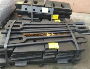 High Manganese Steel Movable/Fixed Jaw Crusher Plate with Competitive Price