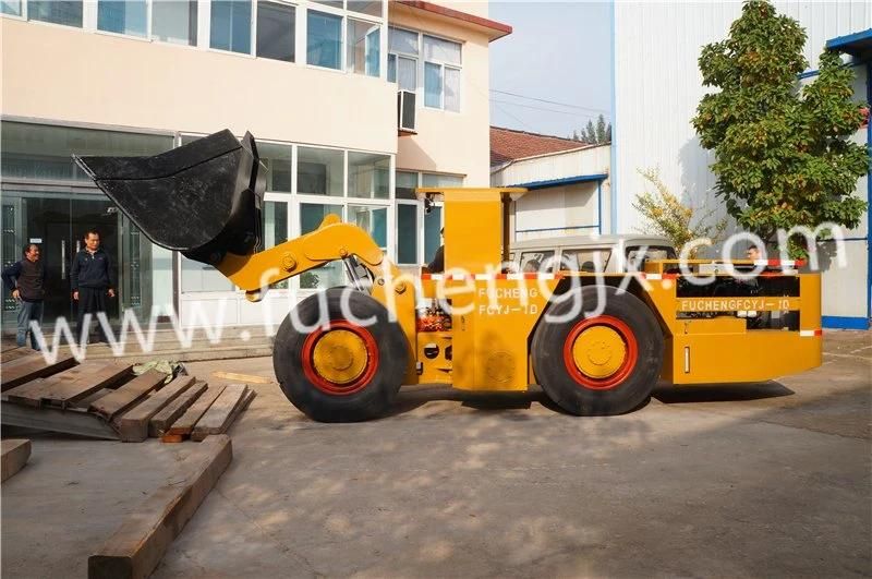 New underground mining hydraulic wheel loader with diesel engine