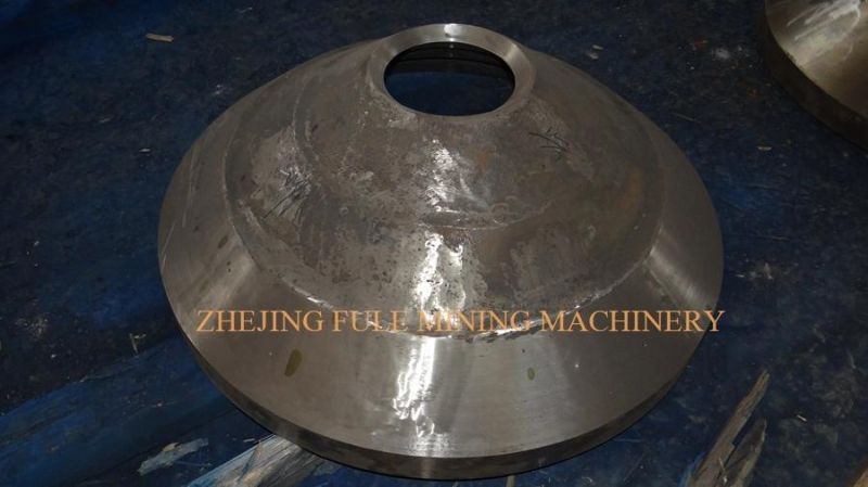 High Manganese Steel Casting Mantle for Cone Crusher Spare Parts