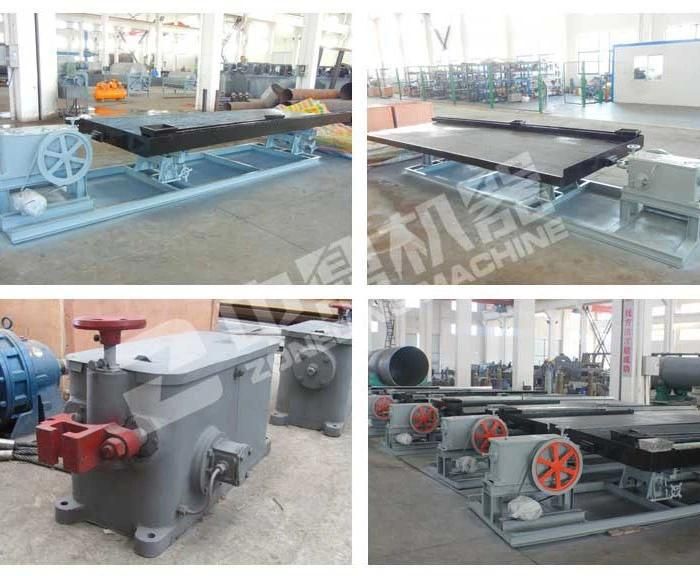 Vibrating Shaking Table for Separating Copper, Gold, Zirconium and Tin Mine