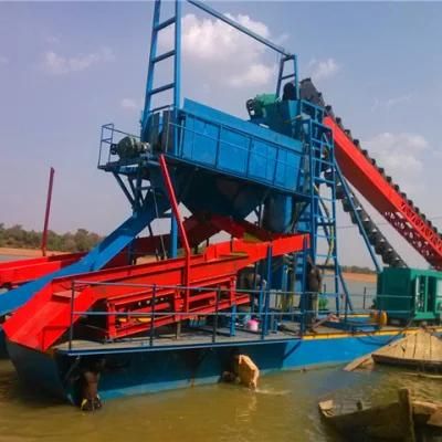 Chinese Mining Equipment Contractor River Chain Bucket Line Dredger Gold Dredger River ...