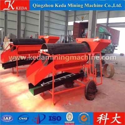 High Effciency Mini Portable Gold Wash Trommel Machine