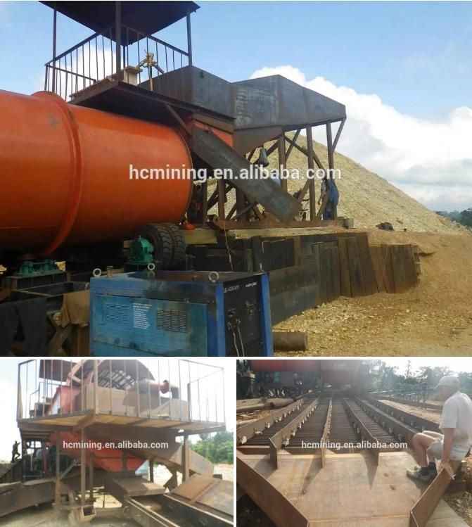 5mm Gold Alluvial Sand Centrifugal Concentrator in Tanzania