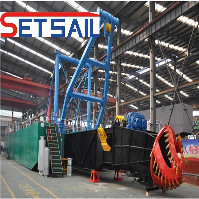 Steady Siemens PLC 8 Inch Cutter Suction Dredger for Dredging Project