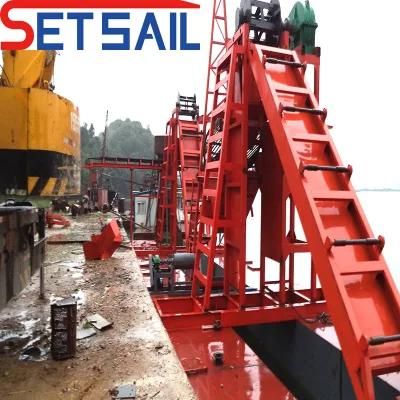 Long Continue Working Time Land Mining Dredger with Agitation Gold