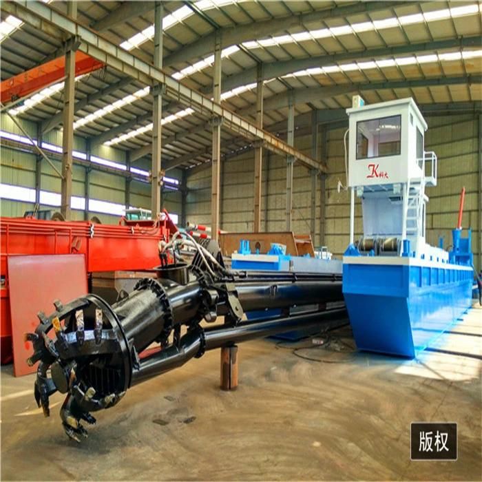 2020 New Updated Type China Hydraulic Diesel Power Type River Sand Jet Suction Dredger