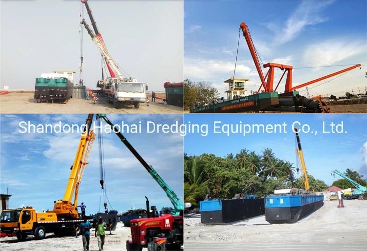 8 -28 Inch Can Customized Hydraulic Sand Pump Dredger/Cutter Suction Dredger for Sale