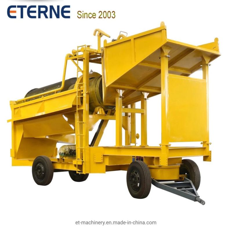 Gold Trommel Screen Gold Mining Machine (ET-200)