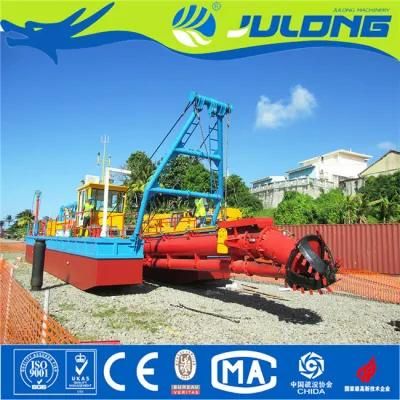 Julong River Sand Dredging Barge/Vessel/Barge/Cutter Suction Dredger for Sale