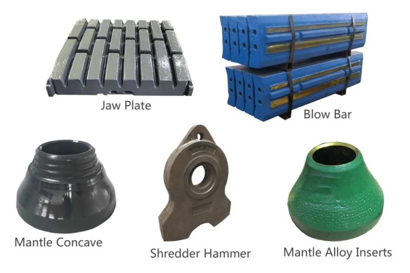 High Manganese Steel Crusher Wear Parts and Spare Parts Mantle