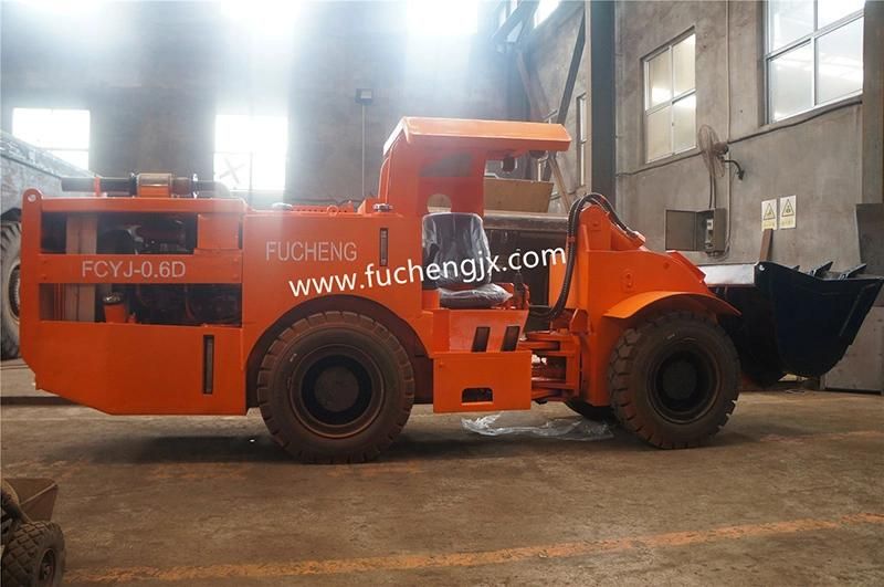 Reliable diesel mining hydraulic underground mini loaders