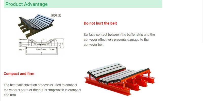 Well Made Belt Conveyor Accessory High Impact Resistance Belt Conveyor Impact Bed