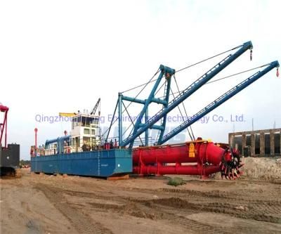 Hot Sale Diesel Dredging Machine Small Sand Cutter Suction Dredger with High Efficient