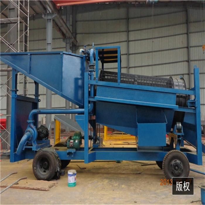 Gold Rotary Trommel Screen Gold Mining Machine