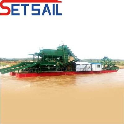 Set Sail Brand Chain Bucket Gold and Diamond Mining Machinery