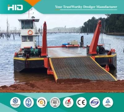 50m Pontoon Floating Platform Modular Barge Workboat Transportation Ferry for Port Use