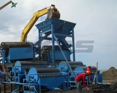 Wet Type Rare Earth Drum Permanent Magnetic Separator Equipment