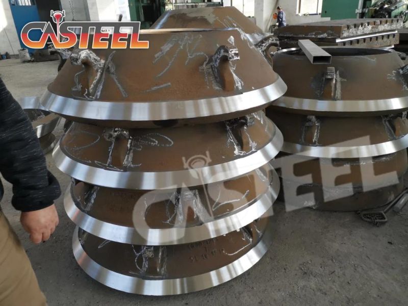 Minyu 1650 Combined Cone Crusher Parts Bowl Liner Mantle Concave