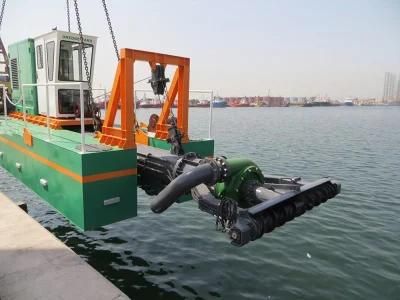 Professional Customized Suction Dredges with Auger Head Used for Rivers, Ditches, Tailings ...