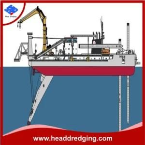 Professional Sand Suction Dredger/Cutter Suction Dredger/20 Inch Sea Dredger for Sale