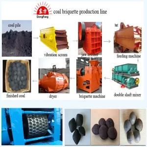 Briquette Ball Press for Coal Powder Ball Briquette Machine (1-70t/h)