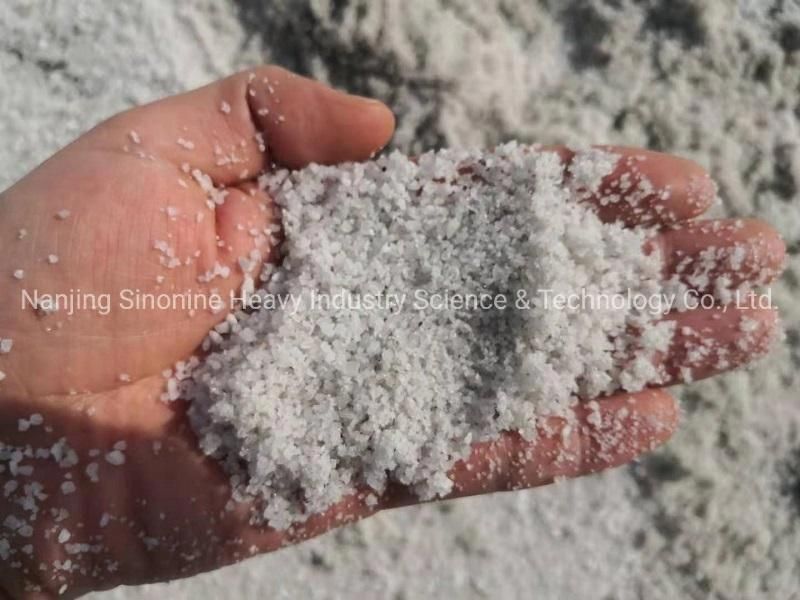 Silica Sand to Wash Magnetic Separate Screen and Dewatering Glass Grade Sand Process Line