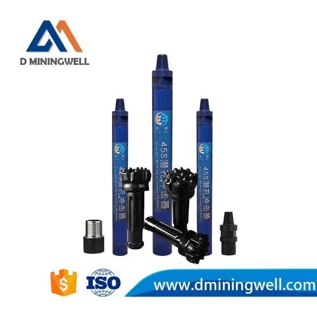 D Miningwell DTH Hammer Bore Pile DHD45A 4 Inch for Water Well Mining High Air Pressure DTH Hammer Water Well
