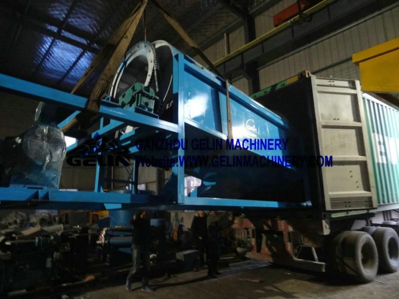 High Quality Ilemenite Ore Washing Equipment Rotary Trommel Screen