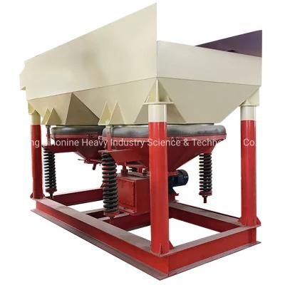 Double Motor Driving Jt Gravity Mineral Processing Ore Jig Separator Machine for Diamond, ...
