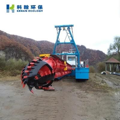 Kehan-CSD550 4500m3/Hr Sand Cutter Suction Dredger for River Dredging Project